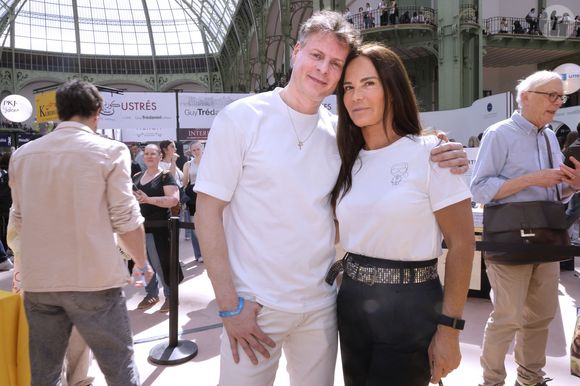 Matthieu Delormeau et Nathalie Marquay-Pernaut en dédicace lors du 5ème festival du Livre de Paris au Grand Palais (17 - 19 avril 2026) à Paris, le 19 avril 2026.
© Cédrice Perrin / Bestimage