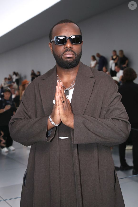 Gims au Défilé de Mode Dior Homme, Collection Printemps-Été 2024, à la Fashion Week de Paris, France, le 23 Juin 2023.