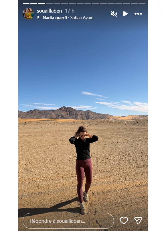 Des paysages à couper le souffle.

Souailla, la femme de Jimmy Mohamed, profite d'une escapade en Algérie.