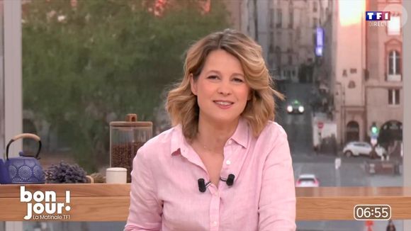 Maud Descamps dans "Bonjour !", la matinale de TF1, vendredi 1er mai 2026

Capture d'écran TF1