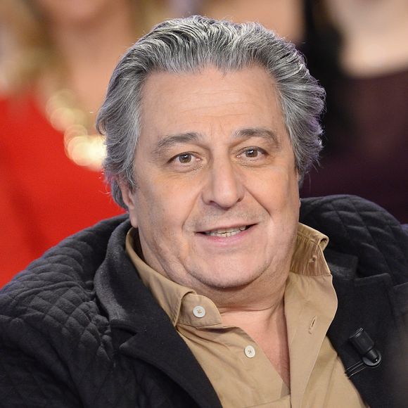 Christian Clavier - Enregistrement de l'émission "Vivement Dimanche" à Paris, le 17 décembre 2014. L'émission sera diffusée le 21 décembre 2014.