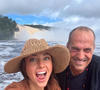 "Nous avons choisi de célébrer la vie au Venezuela. On est heureux. Gratitude infinie", a légendé celle qui a été Miss France en 2011 sans confirmer le statut de leur relation.
Delphine Wespiser et Roger en voyage au Venezuela