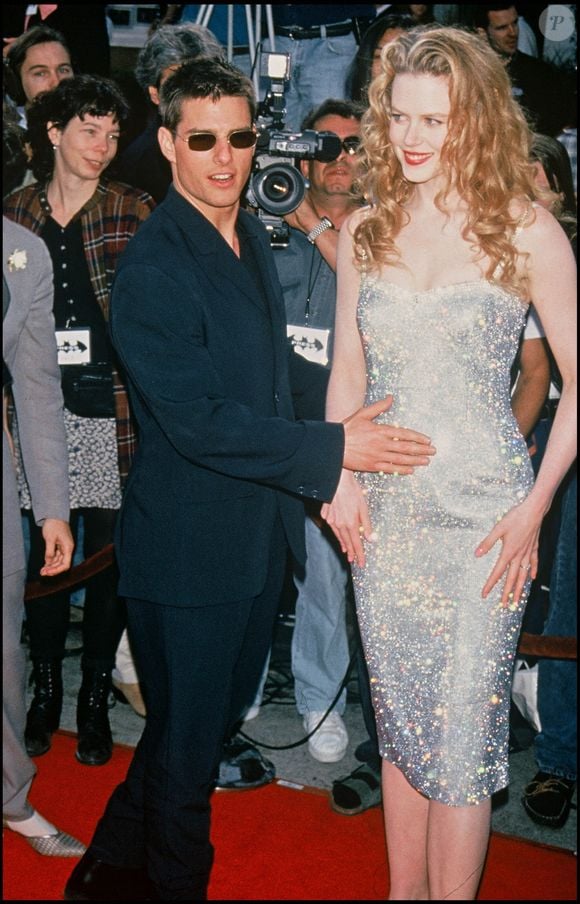 Tom Cruise et Nicole Kidman, à l'avant-première du film "Batman 3 Forever" - 1995 @ ARCHIVE HOLLYWOOD  (AGENCE / BESTIMAGE)