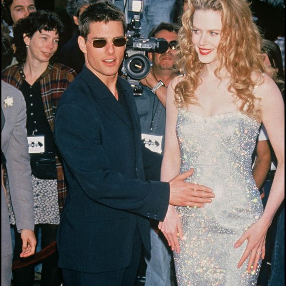 Tom Cruise et Nicole Kidman, à l'avant-première du film "Batman 3 Forever" - 1995 @ ARCHIVE HOLLYWOOD  (AGENCE / BESTIMAGE)
