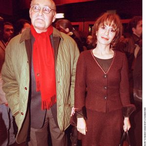 Danièle Evenou et son mari Georges Fillioud