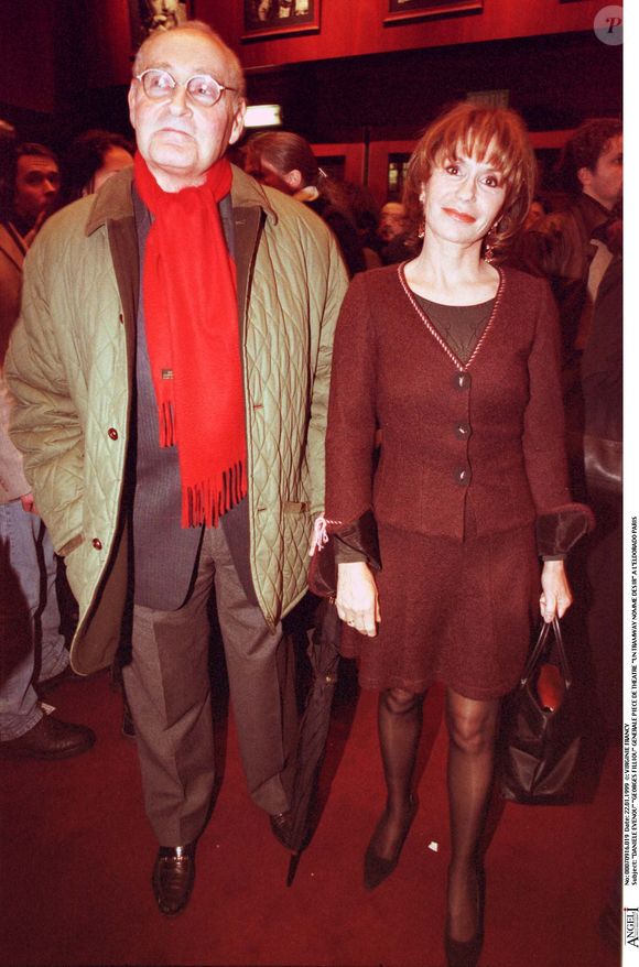 Danièle Evenou et son mari Georges Fillioud