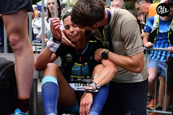 Soutenue par son compagnon Stanislas Gruau, Marine Lorphelin entame une nouvelle étape après son opération.

Marine Lorphelin (Miss France 2013) participe et finit la course MCC, 40 kms et 2300m de dénivelé positif, en marge de l'Ultra Trail du Mont Blanc (UTMB) à Chamonix le 26 août 2024. Son compagnon Stanislas Gruau l'a soutenu sur tout le parcours © Romain Doucelin / Bestimage