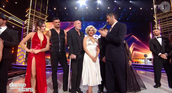 Frank Leboeuf blessé dans "Danse avec les stars", capture d'écran TF1.