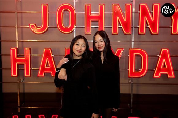 Pour transformer ses très longs cheveux bruns, elle a fait appel à Louis Trautwein, un "Master Hair Colourist Expert" installé à Paris et habitué à travailler avec des célébrités.

Jade et Joy Hallyday - Vernissage de l'exposition "Johnny Hallyday, l'exposition" au Palais des Expositions à Paris, le 21 décembre 2023. © Dominique Jacovides / Bestimage