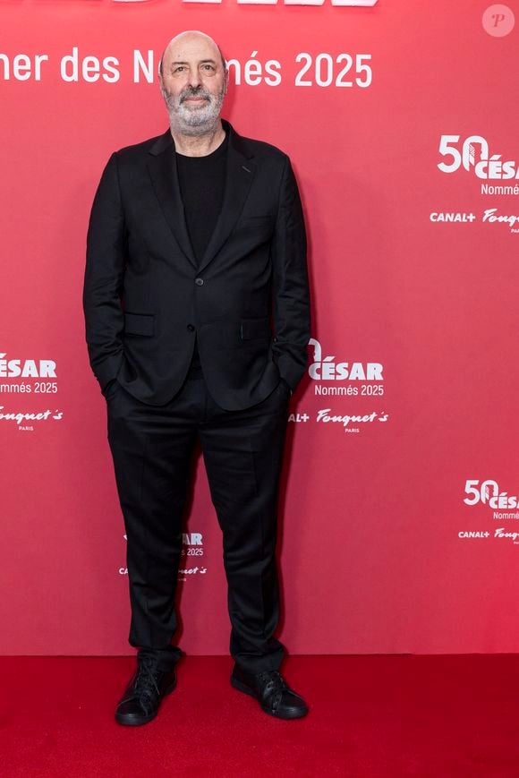 Cedric Klapisch - Photocall du dîner des nommés 2025 pour la cérémonie des Cesar au Fouquet's à Paris le 10 février 2025 © Olivier Borde /Bestimage