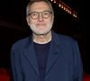 Mercredi 23 avril toutefois, dans le nouvel épisode des "Grosses Têtes" sur RTL, l'animateur s'est laissé aller à citer son ancien compagnon.
Exclusif Laurent Ruquier (auteur de la pièce) - Générale de la pièce "La Joconde parle enfin" écrite par L. Ruquier au théâtre de l'oeuvre à Paris, France, le 04 avril 2024. © Christophe Clovis / Bestimage
