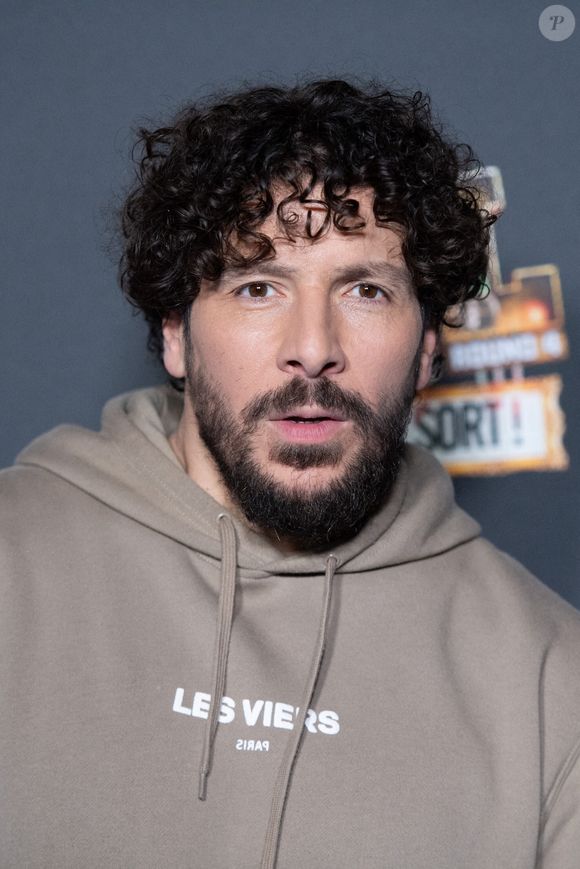 Redouane Bougheraba assiste à l'avant-première de "LOL : Qui Rit, Sort !" le 7 février 2024 Photo by Aurore Marechal/ABACAPRESS.COM