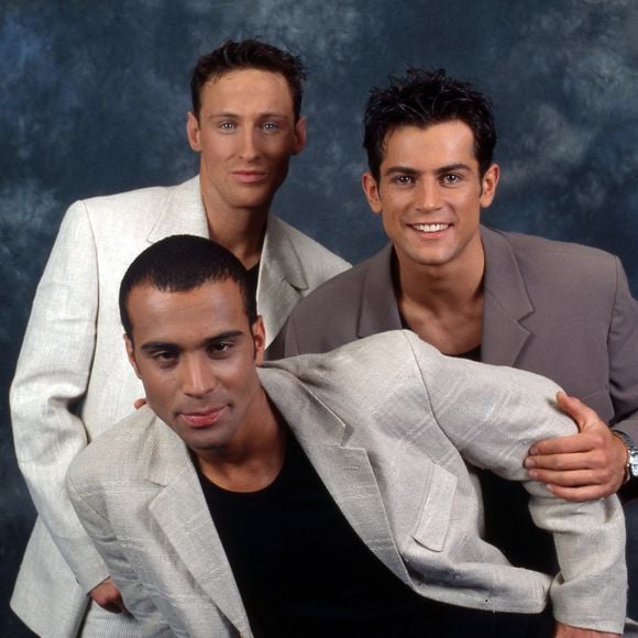 2 Be 3 (Adel Kachermi, Filip Nikolic et Frank Delay) 1998 - Archive Portrait © JLPPA / Bestimage
