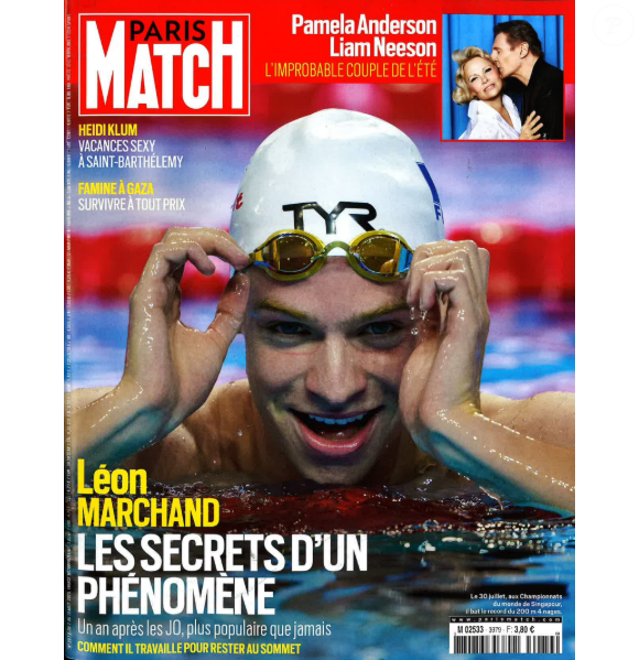 Couverture de "Paris Match" jeudi 7 août 2025
