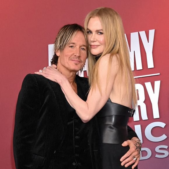 Keith Urban et Nicole Kidman arrivent à la 60e cérémonie des Academy of Country Music Awards qui se tient au Ford Center at The Star le 8 mai 2025 à Frisco, TX.
Photo by Tammie Arroyo/AFF/ABACAPRESS.COM