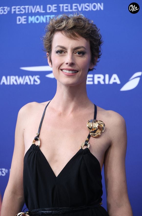 Sara Mortensen lors de la soirée d'ouverture de la 63ème édition du Festival de television de Monte-Carlo, Monaco, le 14 juin 2024. © Denis Guignebourg/BestImage