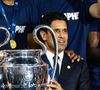 Nasser al-Khelaïfi - Les joueurs du PSG célèbrent leur titre de Champion d'Europe au Parc Des Princes à Paris, le 1er juin 2025.
© Baptiste Autissier/PsnewZ/Bestimage