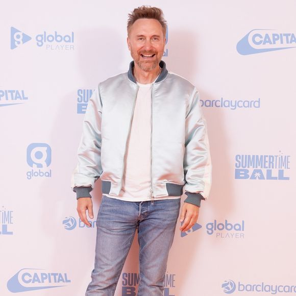 David Guetta assiste à l'événement Capital Summertime Arrivals au stade de Wembley à Londres, en Angleterre, le 16 juin 2024. © Backgrid UK/Bestimage