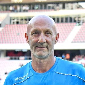 Fabien Barthez - Match des Légendes, la rencontre qui mêle le football et le rugby au profit de l'association de P. Olmeta (ancien gardien de but et co-fondateur de l'association), "Un sourire, un espoir pour la vie" s'est déroulé à Nice à l'Allianz Riviera, le 26 septembre 2022. © Bruno Bebert/Bestimage
