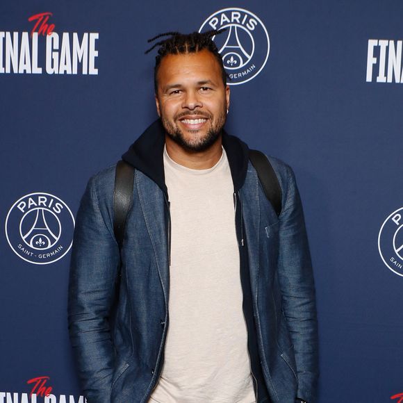 Jo-Wilfried Tsonga - Photocall du dernier match de la saison de la "Liqui Molly Starligue" opposant le PSG Handball à Pays d'Aix Université Club Handball et la dernière apparition de Nikola Karabatic à l'Accor Arena à Paris, France, le 31 mai 2024. © Christophe Clovis / Bestimage