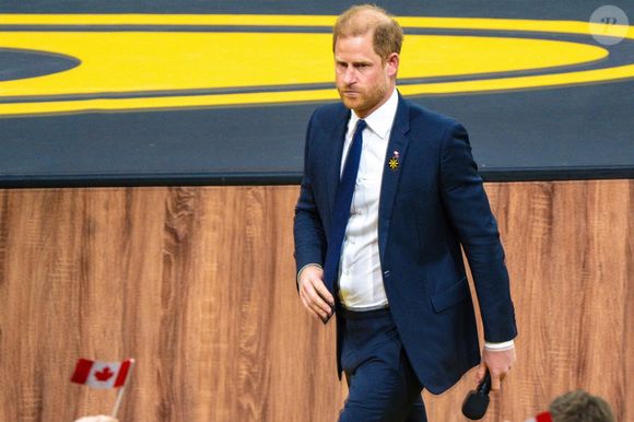 Le prince Harry et Meghan Markle assistent à la cérémonie d'ouverture des "Invictus Games Vancouver Whistler 2025" au Canada le 8 février 2025. Backgrid USA / Bestimage