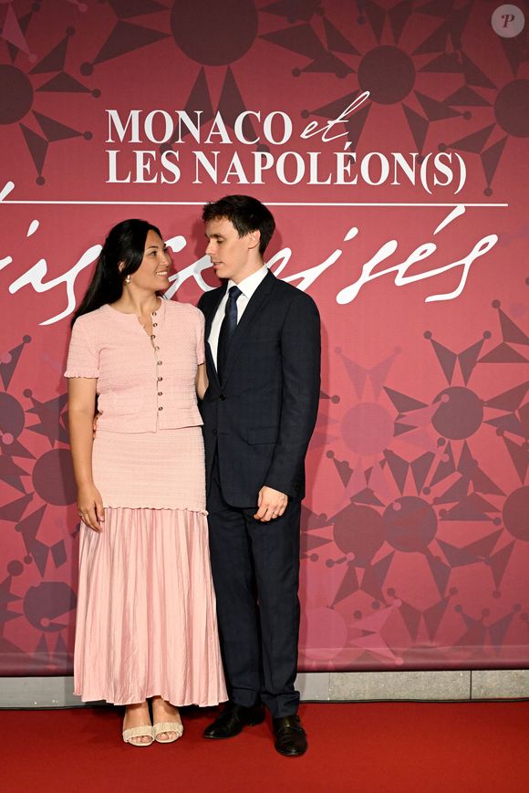 Louis et Marie Ducruet - Le prince Albert II de Monaco a inauguré l'exposition "Monaco et les Napoléon(s) - Destins croisés", au Grimaldi Forum à Monaco, le 10 juillet 2025.
 © Bruno Bebert / Bestimage