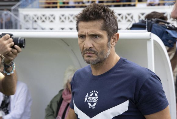 Bixente Lizarazu avant le Match entre VARIETE CLUB DE FRANCE et CHI PSG (HôSpital CHI OFPoissy/Saint-Germain-en-Laye), stade Léo Lagrange à POISSY, le 6 septembre 2020 à POISSY, France. 
Photo by LoIc Baratoux/ABACAPRESS.COM