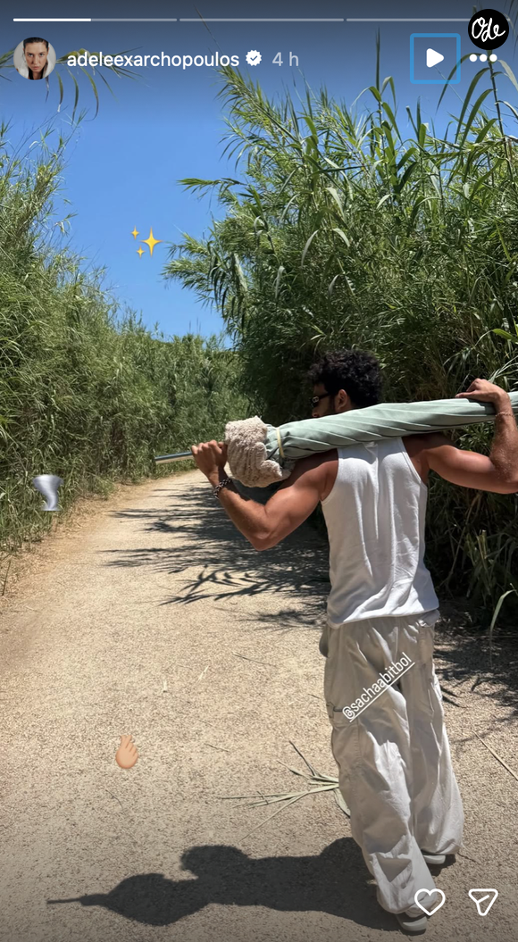 Les deux complices partagent des moments simples dans ce domaine de luxe réputé pour son spa, son restaurant gastronomique et son potager bio.

Capture Instagram Adele Exarchopoulos