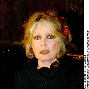Brigitte Bardot reçue par le recteur de la Mosquée de Paris. 

Photo : Jean Louis Macault / Bestimage