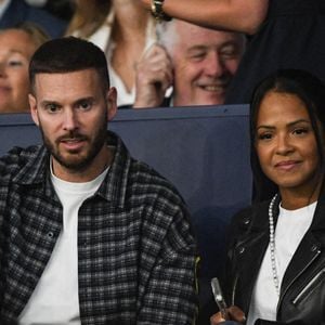 M Pokora et sa compagne assistent régulièrement à des rencontres sportives.
M Pokora et sa compagne Christina Milian au Parc des Princes lors du match de qualification pour la Coupe du monde entre la France et l'Islande. Paris, France, 9 septembre 2025. Photo Florian Poitout/ABACAPRESS.COM