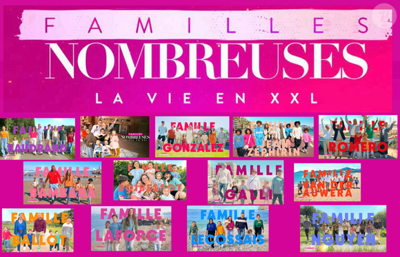 À la tête d’une tribu de dix enfants composée de Maël, Deynis, Timéo, Emma, Lyla-Rose, Maloé, Ruben, Léandre, Romane et du petit dernier Jules, Raoudha Jean-Zéphirin veille au grain.

"Familles nombreuses, la vie en XXL" sur TF1