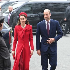 Le prince William et Kate Middleton à la cérémonie annuelle de célébration du Commonwealth Day à l'abbaye de Westminster, Londres, le 10 mars 2025.

Photo : Goff Inf / Bestimage