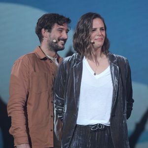 Exclusif - Jérémy Frérot, Laure Manaudou - Surprises - Enregistrement de l'émission "La Chanson secrète 11" à Paris, diffusée le 24 juin sur TF1.
© Cyril Moreau / Bestimage