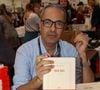 L’écrivain est accusé par une femme algérienne de lui avoir “pillé” son histoire pour écrire Houris
Kamel Daoud - Prix Goncourt 2024 à la Foire du Livre de Brive 2024 à la Halle Georges Brassens de Brive-la-Gaillarde, le 10 novembre 2024. © Jean-Marc Lhomer / Bestimage