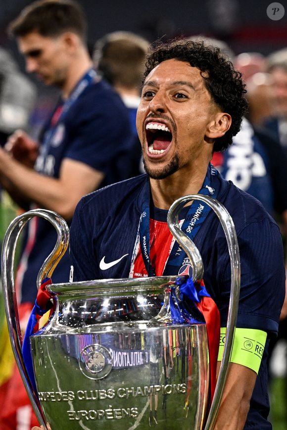 Marquinhos - Le PSG remporte la Ligue Des Champions 2025, pour la première fois de son histoire, face à l'Inter Milan (5-0) à l'Allianz Arena de Munich
Image Sport/PsnewZ/Bestimage