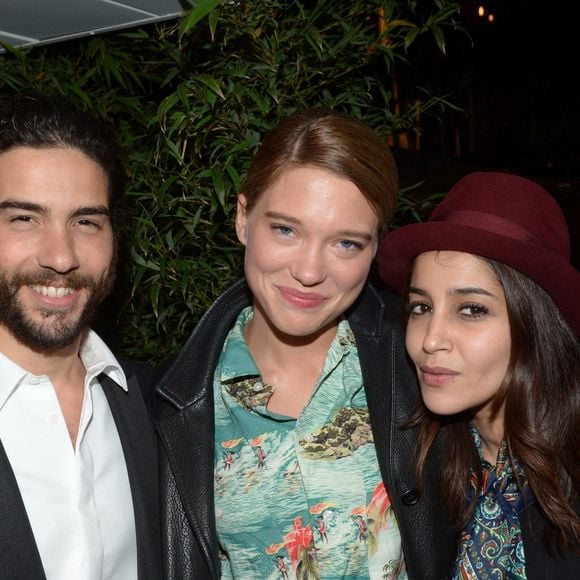 Le couple a quatre enfants

Tahar Rahim, Léa Seydoux et Leila Bekhti lors de la soirée « Grand Central » organisée à La Plage Magnum dans le cadre du 66e Festival de Cannes, à Cannes, en France, le 18 mai 2013. Photo de Rachid Bellak/ABACAPRESS.COM
