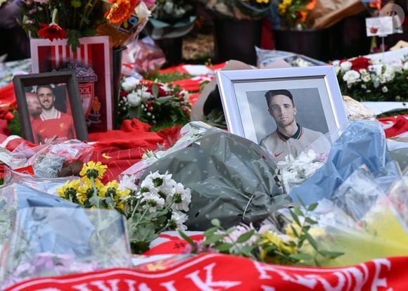 Hommage à Diogo Jota à Liverpool, le 4 juillet 2025. © Imago / PsnewZ / Bestimage