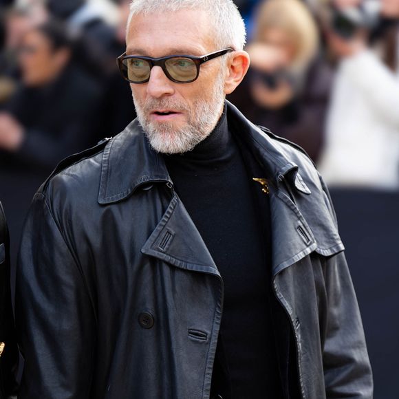 Vincent Cassel - Arrivées des célébrités au défilé Schiaparelli "Collection Haute Couture Printemps/Eté 2026" lors de la Fashion Week de Paris (PFW), au Petit Palais à Paris, France, le 26 janvier 2026. © Thibault Duboucher/Bestimage