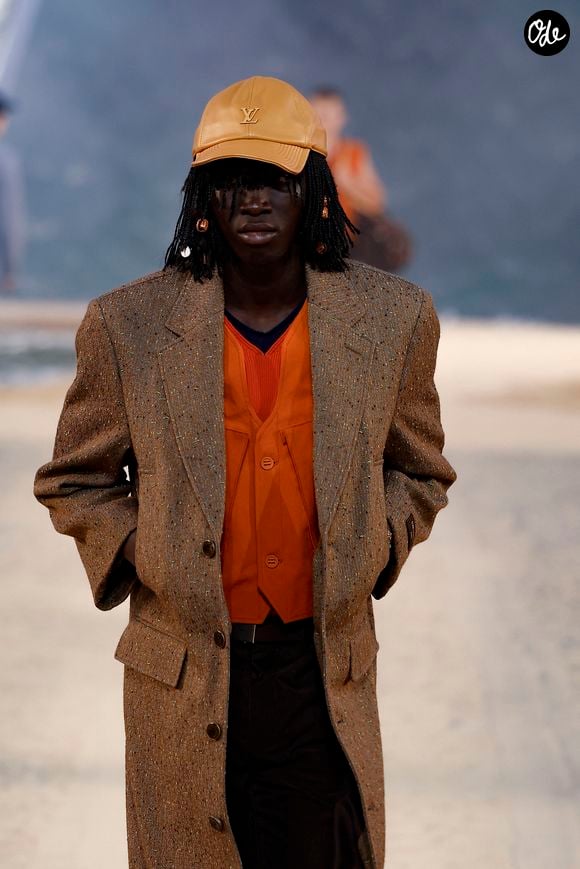 Défilé de mode Louis Vuitton Prêt à Porter Collection Homme Printemps/Été 2027 lors de la Fashion Week de Paris, à la Cité Internationale Universitaire de Paris, France, le 23 juin 2026. © Bestimage