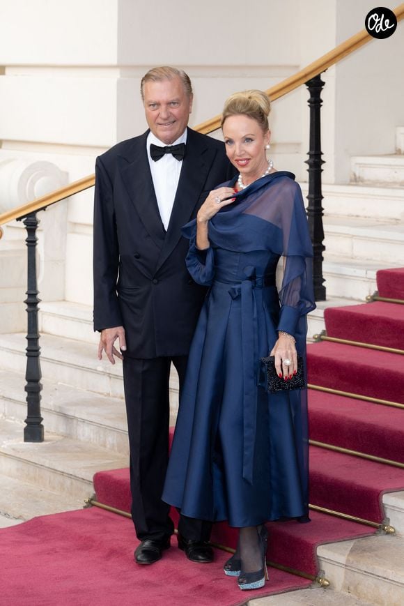 Le prince Charles de Bourbon des Deux-Siciles et Camilla de Bourbon des Deux-Siciles à l'opéra de Monte-Carlo pour un récital de Cecilia Bartoli le 2 octobre 2026. © Olivier Huitel / Pool Monaco / Bestimage