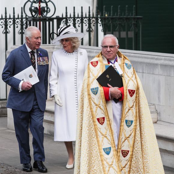 La famille royale britannique et les personnalités lors du service d'action de grâce à l'abbaye de Westminster à Londres, à l'occasion du 80ème anniversaire du jour de la Victoire en Europe (VE Day), le 8 mai 2025 @Backgrid UK/ Bestimage