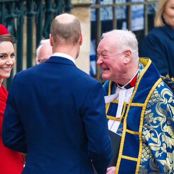 Le prince William, prince de Galles, et Catherine (Kate) Middleton, princesse de Galles, célèbrent le 76ème Commonwealth Day à l'abbaye de Westminster à Londres, le 10 mars 2025.