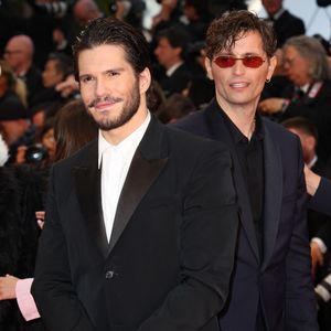 François Civil, Raphaël Quenard - Montée des marches du film « Die my love » lors du 78ème Festival International du Film de Cannes, au Palais des Festivals à Cannes. Le 17 mai 2025
© Jacovides-Moreau / Bestimage