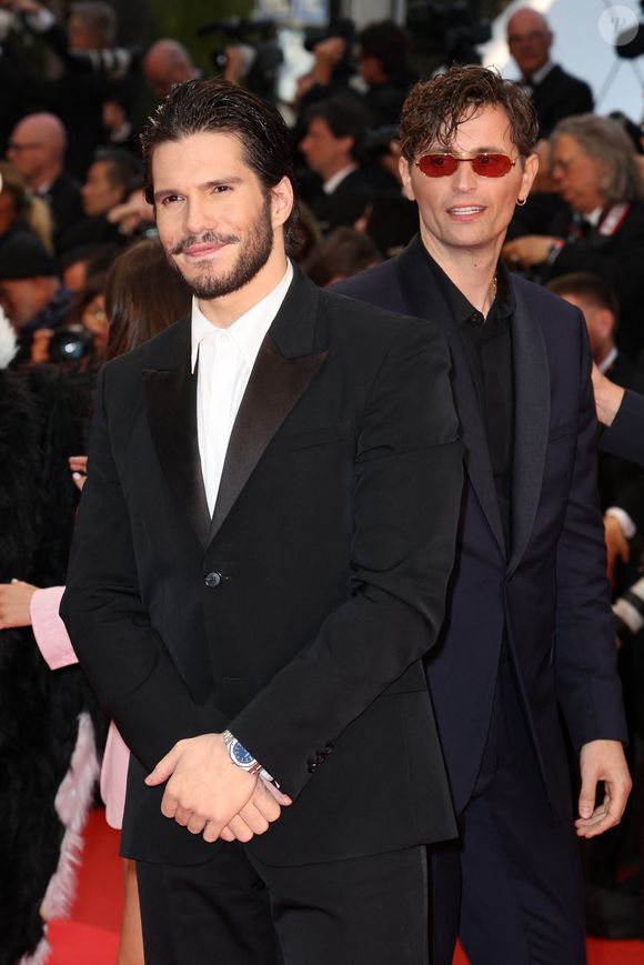 François Civil, Raphaël Quenard - Montée des marches du film « Die my love » lors du 78ème Festival International du Film de Cannes, au Palais des Festivals à Cannes. Le 17 mai 2025
© Jacovides-Moreau / Bestimage