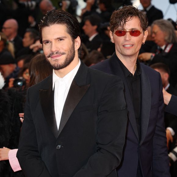 François Civil, Raphaël Quenard - Montée des marches du film « Die my love » lors du 78ème Festival International du Film de Cannes, au Palais des Festivals à Cannes. Le 17 mai 2025
© Jacovides-Moreau / Bestimage