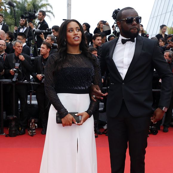 Maître Gims et DemDem au Festival de Cannes, le 14 mai 2016.