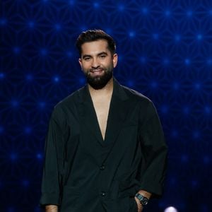 Kendji Girac - Enregistrement de l'émission "La Boîte à Secrets N°20" dans les studios de la Cité du Cinéma à Saint-Denis, présentée par F.Bollaert et diffusée le 10 janvier sur France 3. © Christophe Clovis / Bestimage