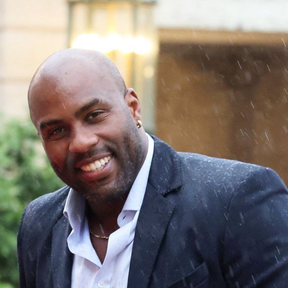 Teddy Riner - Arrivées des personnalités au dîner d’État en l’honneur du président brésilien et de sa femme au palais présidentiel de l’Élysée à Paris le 5 juin 2025.

© Jacovides / Moreau / Bestimage
