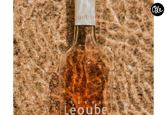 Capture du site officiel du Château Léoube