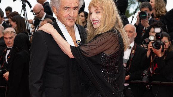 Du cinéma et de l'amour pour l'ouverture du Festival de Cannes : Arielle Dombasle avec Bernard Henri-Lévy, Quentin Tarantino épris de Daniella